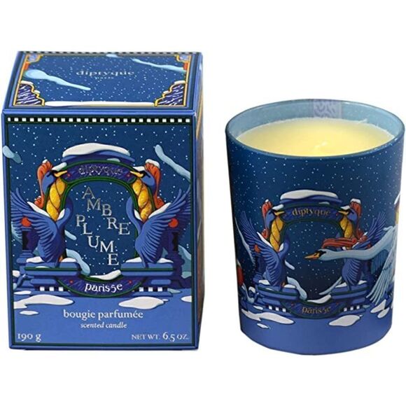 DIPTYQUE Baume d'Ambre Bougie Parfumee Scented Candle 6.5oz/190g - Picture 8 of 9